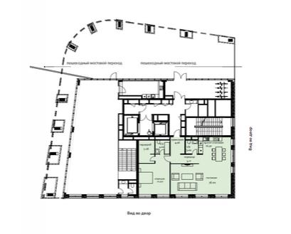 поэтажный план – Этаж 2, Корпус 2.1 - садовые кварталы